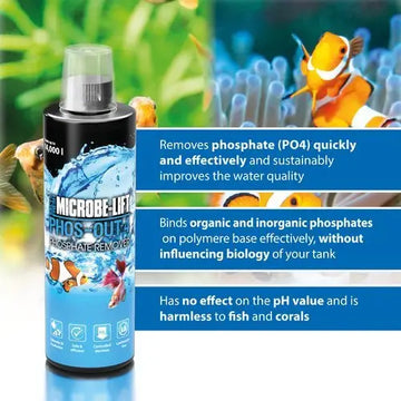 ARKA-PR08 Phos-Out 4 - Liquid Phosphate Remover (236ml.) - Akvaariovedenhoito