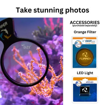 Flipper DeepSee Max - Magnified Aquarium Viewer (5’’)