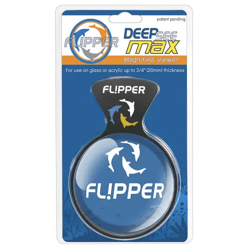 Flipper DeepSee Max - Magnified Aquarium Viewer (5’’)