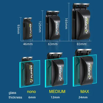 Flipper MAX- magnet glass cleaner (max. 24mm glass) - Akvaarion puhdistustarvikkeet