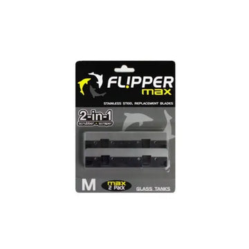 Flipper Replacement Blade MAX - Stainless steel for Glass - 2 pcs
