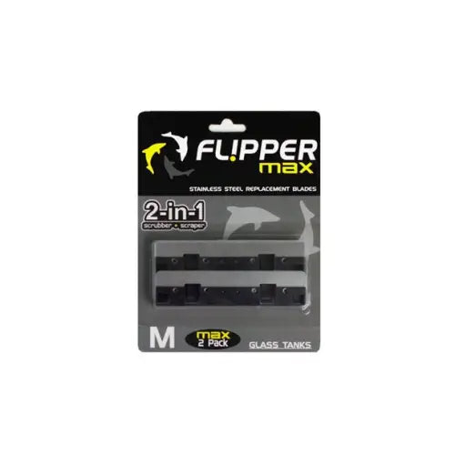 Flipper Replacement Blade MAX - Stainless steel for Glass - 2 pcs