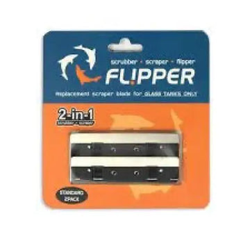 Flipper Replacement Blade STANDARD - Stainless steel for Glass - 2 pcs
