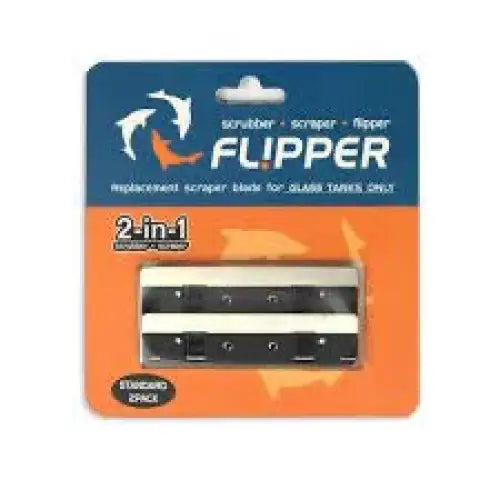 Flipper Replacement Blade STANDARD - Stainless steel for Glass - 2 pcs