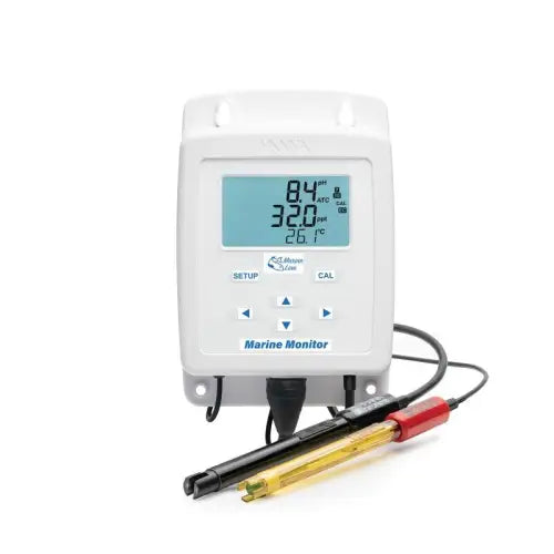 HI-981520 MARINE MONITOR FOR PH MARINE SALINITY AND TEMPERATURE