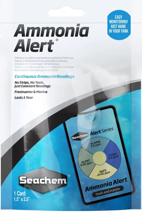 Seachem Ammonia Alert - Testaus