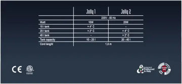 Sicce Jolly 20W (20-40l) - Akvaarion lämmönsäätimet