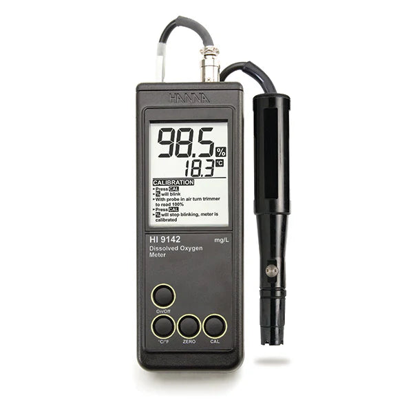 HI-9142 Simple-to-Use Dissolved Oxygen Meter
