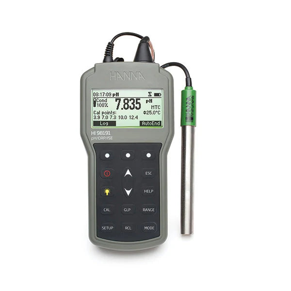HI-98191 Professional Waterproof pH/ORP/ISE Meter