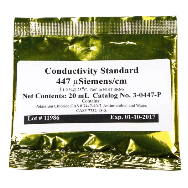 Conductivity 447 Calibration Fluid