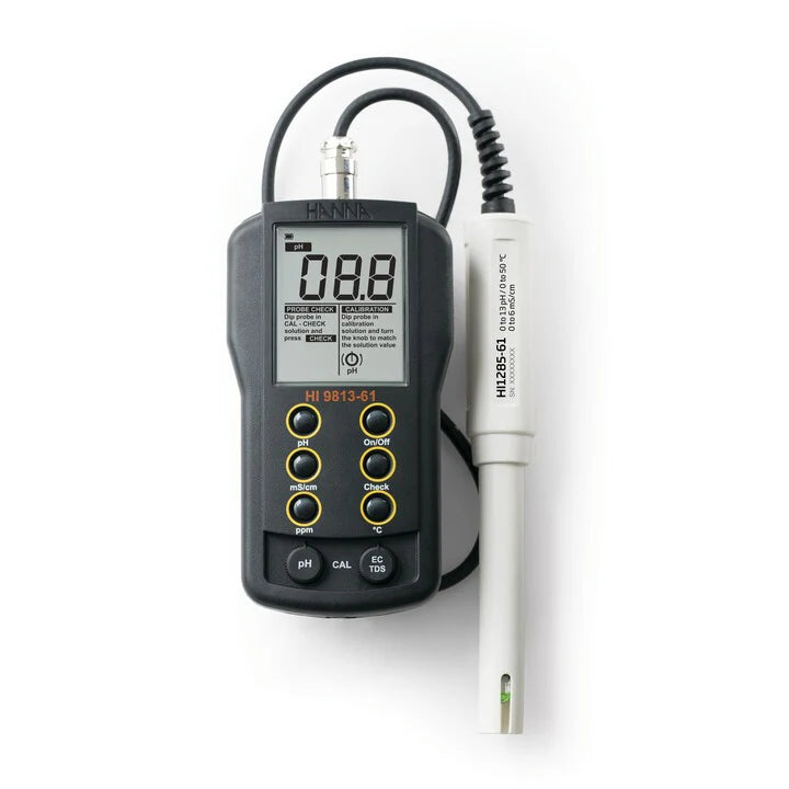 HI-99301 EC/TDS/Temperature Meter - High Range SKU: HI-99301