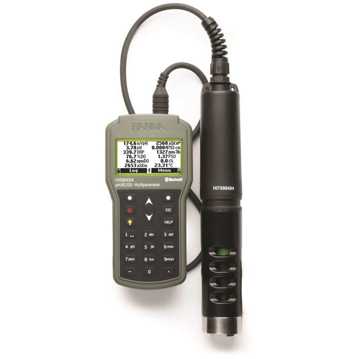 HI-98494 Multiparameter Bluetooth pH EC OPDO Meter