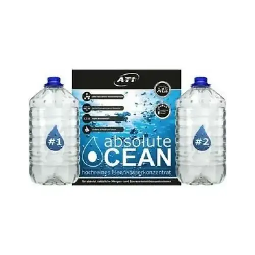 ATI Absolute Ocean 2x 10L (Makes 170L of High Purity Sea Water)
